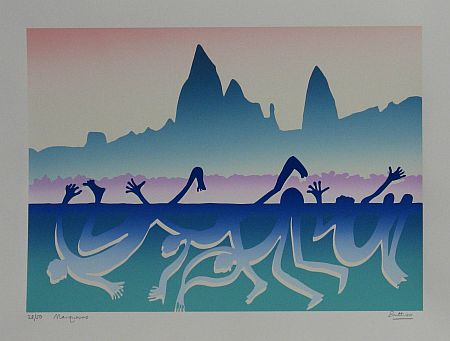 Click the image for a view of: Marquesas. Silkscreen. 350X494mm