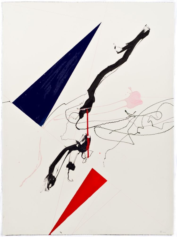 Click the image for a view of: Jaco van Schalkwyk. FUN AND GAMESHands. 2012. Lithographic ink, pencil on paper. 762X562mm