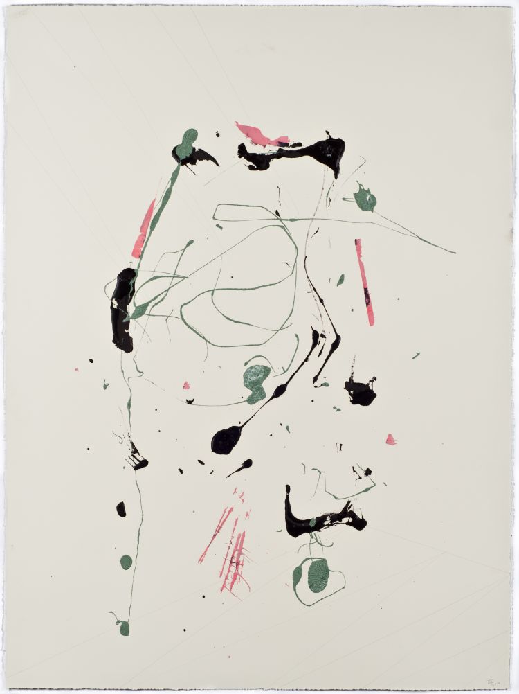 Click the image for a view of: Jaco van Schalkwyk. FUN AND GAMESLost. 2012. Lithographic ink, pencil on paper. 765X565mm